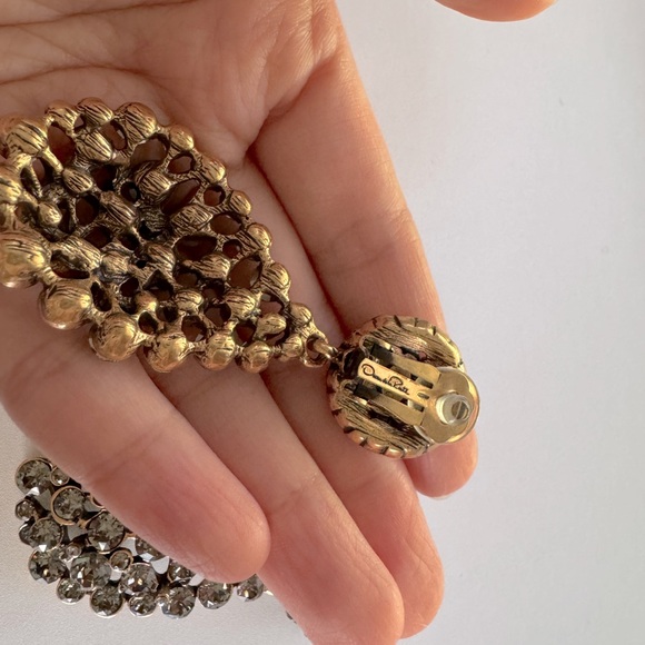 Oscar de la Renta Earrings - Picture 2 of 6